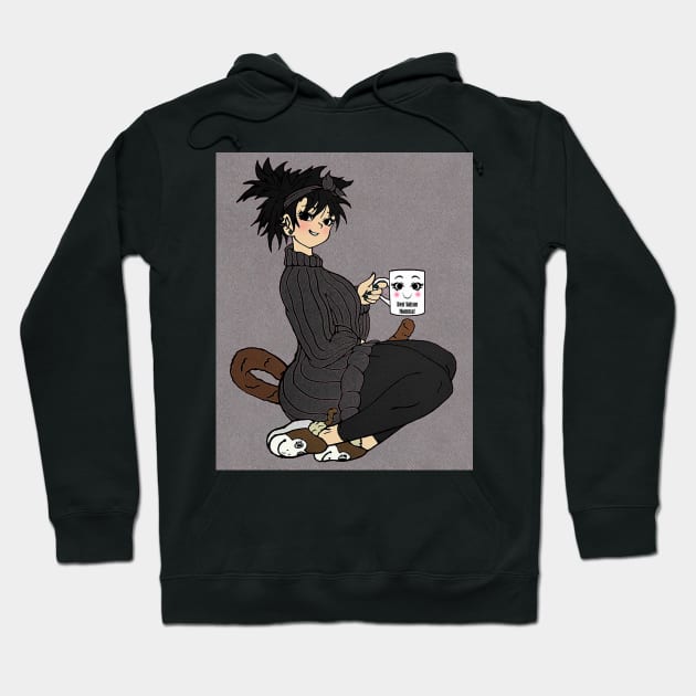 Best Saiyan Mamma Black Hoodie by TeeJay93